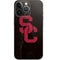 University of Southern California USC Black Distressed iPhone 13 Pro Skin