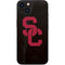 University of Southern California USC Black Distressed iPhone 13 Skin