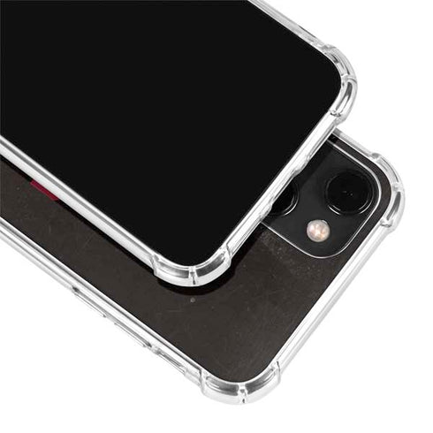 University of Southern California USC Black Distressed iPhone 14 Plus Clear Case