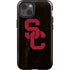 University of Southern California USC Black Distressed iPhone 15 Impact Case
