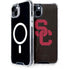 University of Southern California USC Black Distressed iPhone 14 Plus MagSafe Case