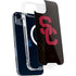 University of Southern California USC Black Distressed iPhone 14 Plus MagSafe Case