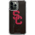 University of Southern California USC Black Distressed iPhone 15 Pro Max Clear Case