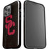 University of Southern California USC Black Distressed iPhone 15 Pro Max Impact Case