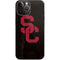 University of Southern California USC Black Distressed iPhone 14 Pro Max Skin