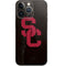 University of Southern California USC Black Distressed iPhone 15 Pro Skin