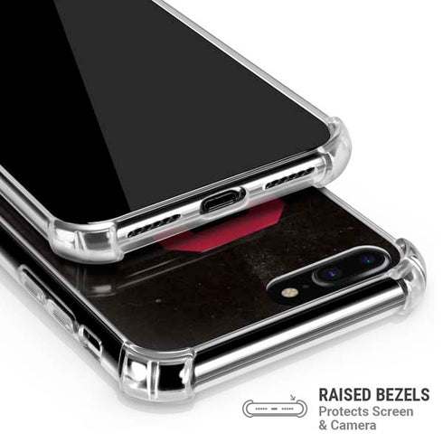University of Southern California USC Black Distressed iPhone 7/8 Plus Clear Case