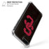 University of Southern California USC Black Distressed iPhone 7/8 Plus Clear Case