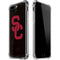 University of Southern California USC Black Distressed iPhone 7/8 Plus Clear Case