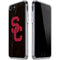 University of Southern California USC Black Distressed iPhone SE (2nd & 3rd Gen) Clear Case