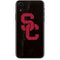 University of Southern California USC Black Distressed iPhone XR Skin