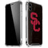 University of Southern California USC Black Distressed iPhone XS Max Clear Case
