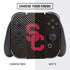 University of Southern California USC Black Distressed Nintendo Switch Bundle Skin