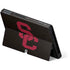 University of Southern California USC Black Distressed Nintendo Switch OLED (2021) Skin