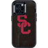 University of Southern California USC Black Distressed Otterbox Defender iPhone Skin