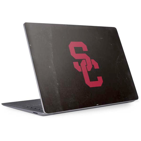 University of Southern California USC Black Distressed Surface Laptop 3 13.5in Skin
