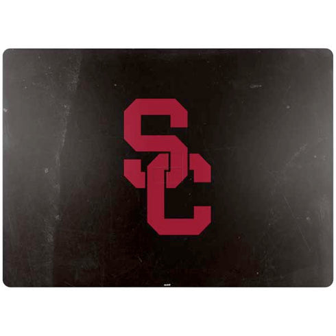 University of Southern California USC Black Distressed Surface Laptop 4 15in Skin