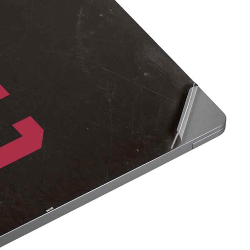 University of Southern California USC Black Distressed Universal Laptop 12in (9.8 x 6.8in) Skin
