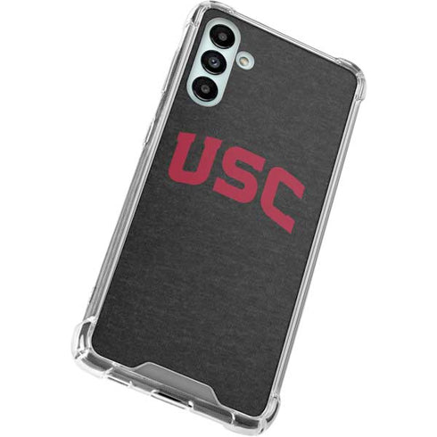 University of Southern California USC Bold Logo Galaxy A13 5G Clear Case