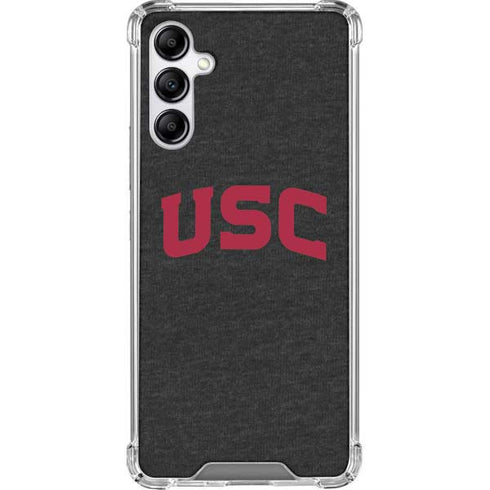 University of Southern California USC Bold Logo Galaxy A14 5G Clear Case