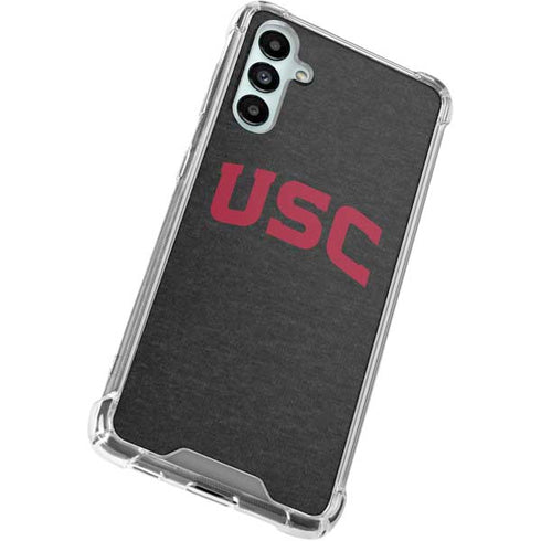 University of Southern California USC Bold Logo Galaxy A15 5G Clear Case