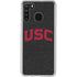 University of Southern California USC Bold Logo Galaxy A21 Clear Case