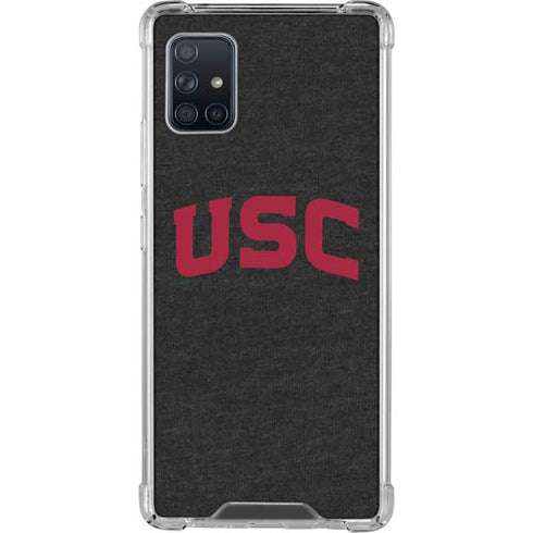 University of Southern California USC Bold Logo Galaxy A51 5G Clear Case