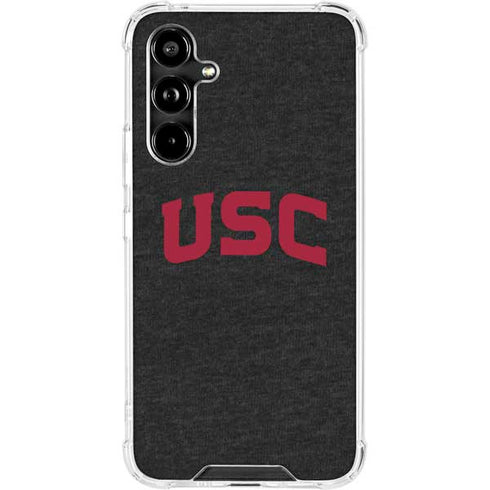 University of Southern California USC Bold Logo Galaxy A54 5G Clear Case