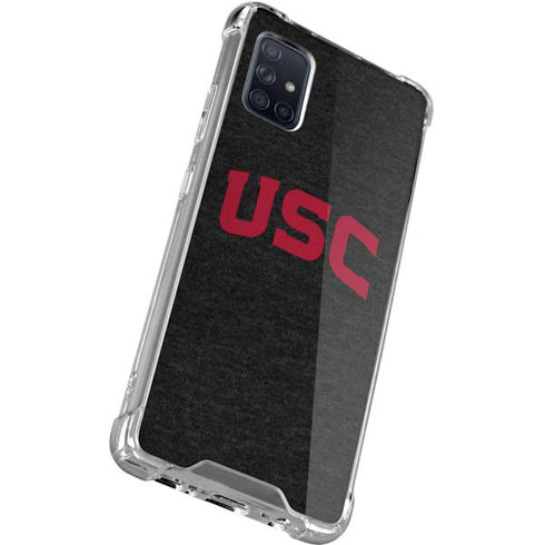 University of Southern California USC Bold Logo Galaxy A71 5G Clear Case