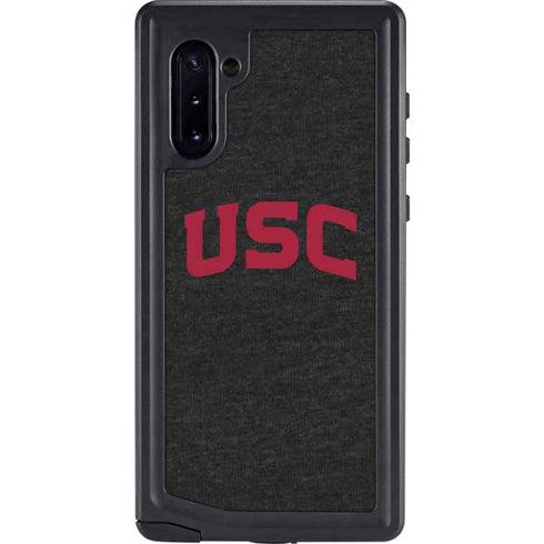 University of Southern California USC Bold Logo Galaxy Note 10 Waterproof Case