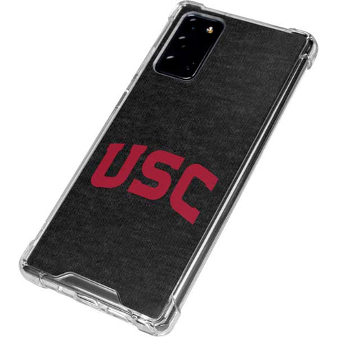University of Southern California USC Bold Logo Galaxy Note20 5G Clear Case