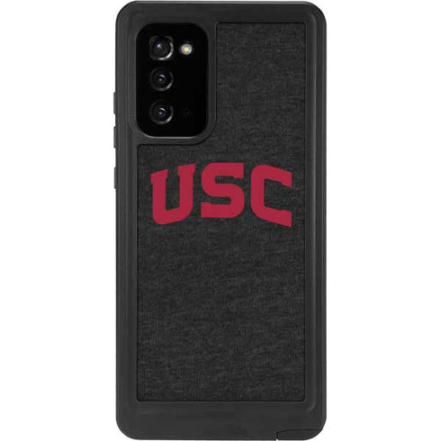 University of Southern California USC Bold Logo Galaxy Note20 5G Waterproof Case