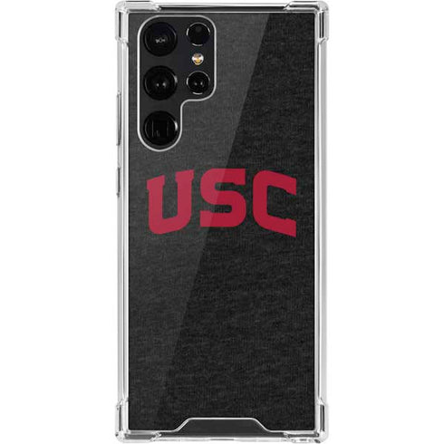 University of Southern California USC Bold Logo Galaxy S22 Ultra Clear Case