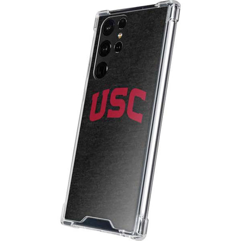 University of Southern California USC Bold Logo Galaxy S22 Ultra Clear Case
