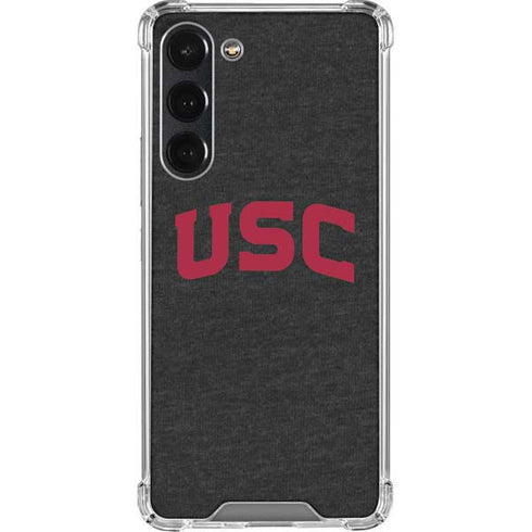 University of Southern California USC Bold Logo Galaxy S23 Plus Clear Case