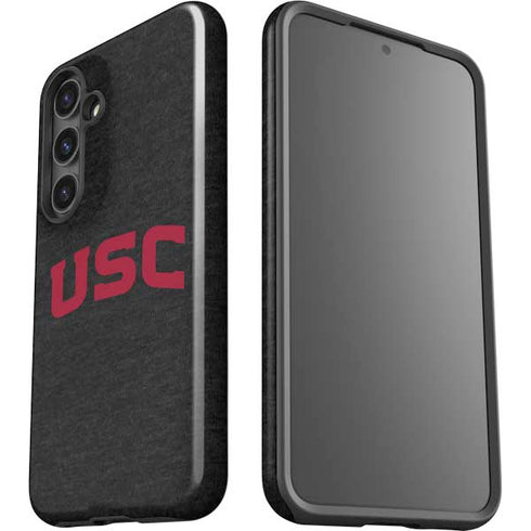 University of Southern California USC Bold Logo Galaxy S24 Plus Impact Case