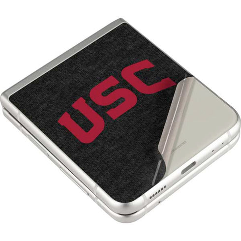 University of Southern California USC Bold Logo Galaxy Z Flip3 5G Skin