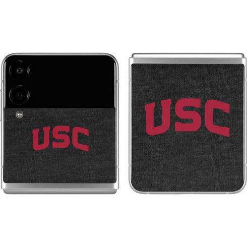 University of Southern California USC Bold Logo Galaxy Z Flip4 5G Skin
