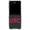 University of Southern California USC Bold Logo Galaxy Z Flip5 5G Clear Case