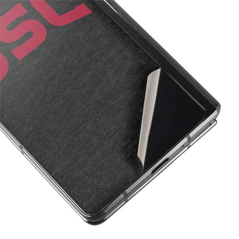 University of Southern California USC Bold Logo Galaxy Z Fold2 5G Skin