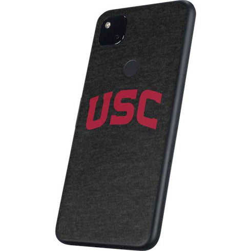 University of Southern California USC Bold Logo Google Pixel 4a Skin