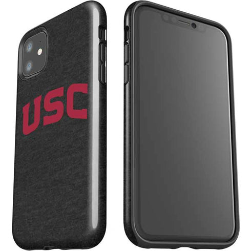 University of Southern California USC Bold Logo iPhone 11 Impact Case