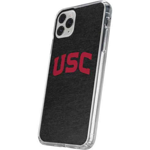 University of Southern California USC Bold Logo iPhone 11 Pro Clear Case
