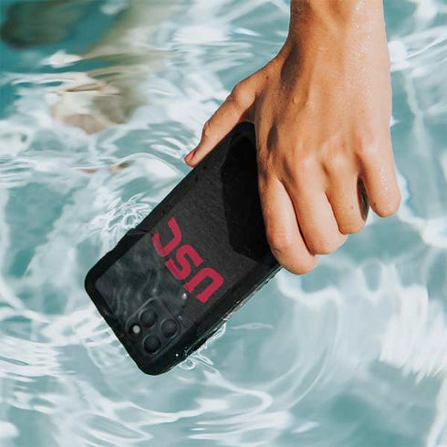 University of Southern California USC Bold Logo iPhone 11 Pro Max Waterproof Case