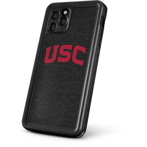 University of Southern California USC Bold Logo iPhone 11 Pro Waterproof Case