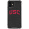 University of Southern California USC Bold Logo iPhone 12 Clear Case