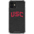 University of Southern California USC Bold Logo iPhone 12 Clear Case