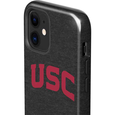 University of Southern California USC Bold Logo iPhone 12 Impact Case