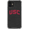 University of Southern California USC Bold Logo iPhone 12 Mini Clear Case