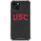 University of Southern California USC Bold Logo iPhone 13 Mini Clear Case
